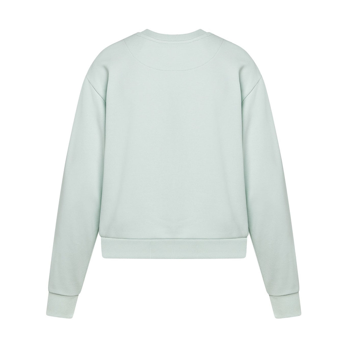 Solid French Terry Crewneck Sweatshirt - Pale Mint image 3