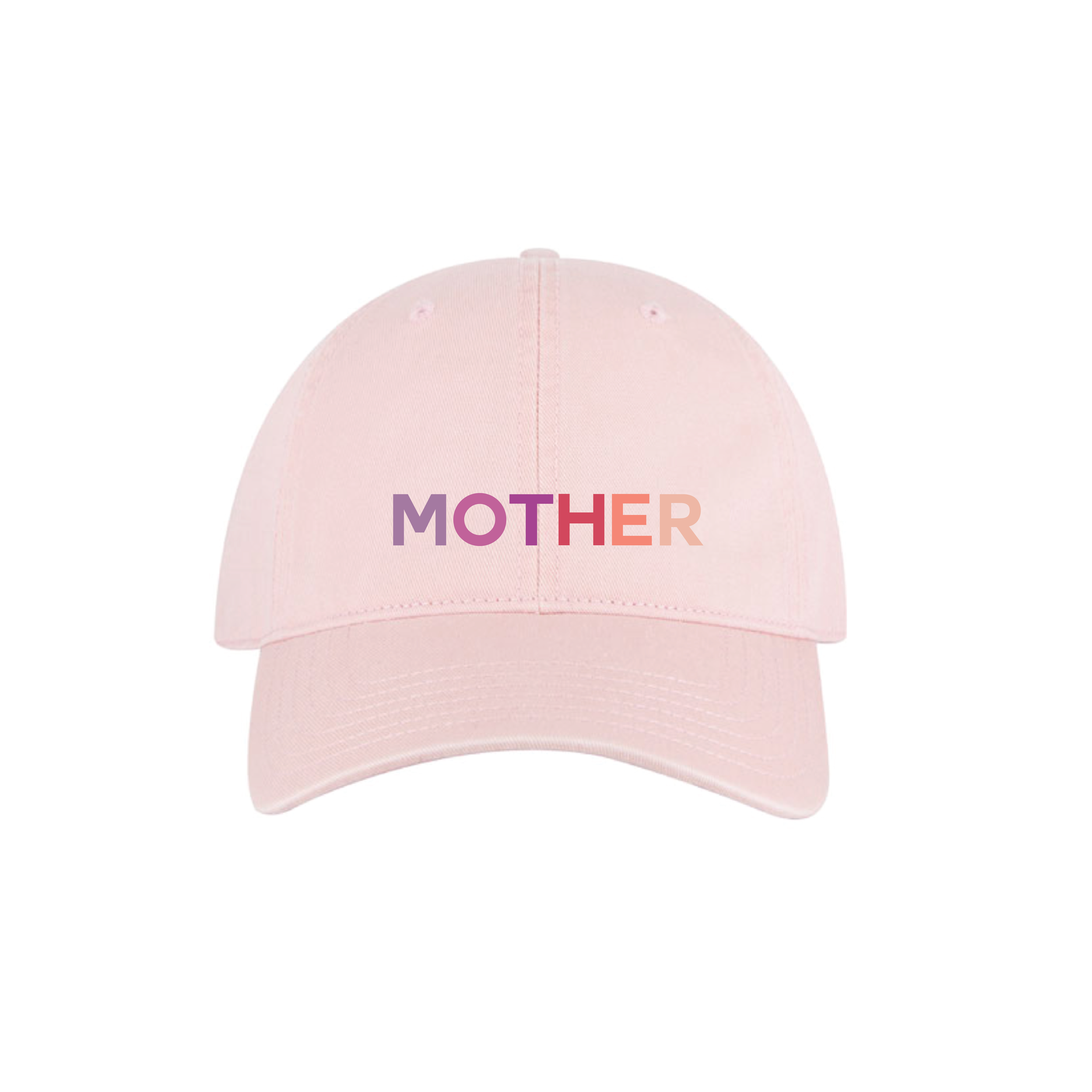 MOTHER Garment Washed Dad Cap-Pink Pink Shades image 1