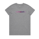 ADULT AUTHENTIC T-Shirt GRAY<br /> Purple Shades image 0